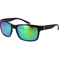 Skechers Men's SE6117 5801R Square/Rectangle Sunglasses in Black