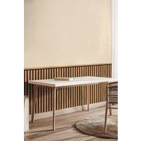 Hoopla Walls Wood Slat Texture- Oak 10m Wallpaper in Natural