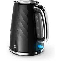 Swan Windsor Textured Kettle in Black