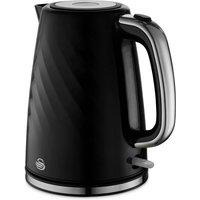 Swan Windsor Kettle & 2 Slice Toaster in Black