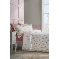 Catherine Lansfield Ditsy Floral 100% Brushed Cotton Duvet Cover Set in Pink | Size: King