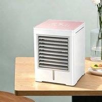 Quipulse Desktop Water Cooling Fan in Pink
