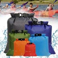 FLAVORA Mixed color 6Pcs Waterproof Dry Bag Set Lightweight Dry Sacks