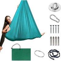 FLAVORA Green Indoor Sensory Therapy Swing Hammock | Size: 0.6m2