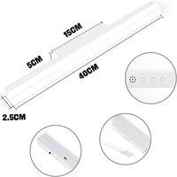 NESTLUNE 10W LED Bathroom Over Mirror Vanity Bath Wall Light in White