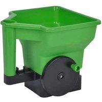 FLAVORA 3L Handheld Rotary Lawn Seed Spreader Garden in Green | Size: 100g