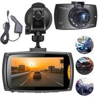 NESTLUNE G30 Car Dash Cam 1080P HD 170 Wide Angle Loop in Black