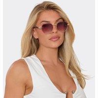 EGO Women's Shaped Sunglasses in Gold