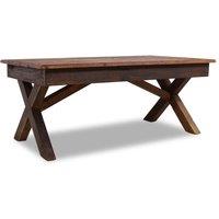 Berkfield Home Coffee Table Solid Reclaimed Wood 110x60x45 cm in Brown | Size: 110 x 60 x 45 cm
