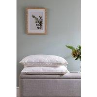 Soak&Sleep Soft As Down with Silk Pillows in White | Size: Super King