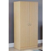 Home Discount Vida Designs Riano 2 Door Wardrobe MDF in Brown