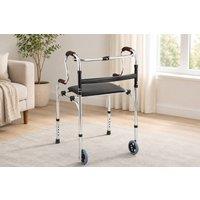 SOFT SNOOZE BEDS Toilet Safety Grab Bar, Walking Aid Handrail Mobility Support in Silver | Size: 1