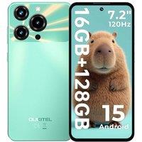 OUKITEL C69 7.2 inch Display, 16GB+128GB, 6000mAh Battery, Android15 NFC in Green