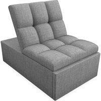 FLAVORA 4in1 Sofa Bed, Sleeper Chair Bed in Grey | Size: 0.6m2