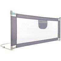 FLAVORA 1.5m Bed Rail Bed Guard Protection in Grey