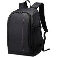 FLAVORA Purple Waterproof Large DSLR Camera Backpack | Size: 0.6m2