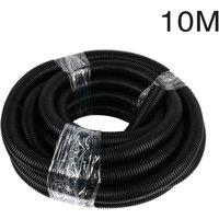 VOGREX Black Corrugated Flexible Pond Pipe for Garden Filter Pump