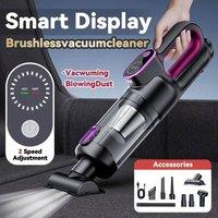 VOGREX High Power Wet Dry Handheld Car Vacuum Cleaner