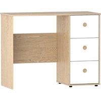 ERGOVEXA Computer Desk 3 Drawer Dressing Table PC Home Workstation