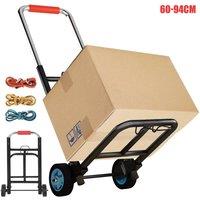 Kelvenix Sack Truck Barrow Heavy Duty Trolley in Black | Size: 10000mm x 520mm