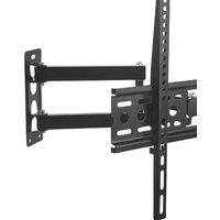 Ventryn Full Motion TV Wall Mount Swivel Tilt For 26 32 40 42 46 50 55 Inch in Black