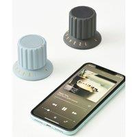 BRUNO Volume Knob Speaker in Light Grey | Size: Small