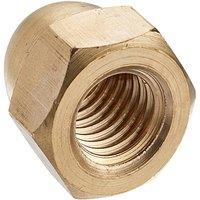 Unifix Brass Dome Nuts DIN 1587 M10 x 1.50 in Gold