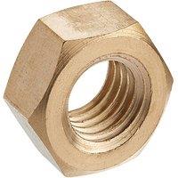 Unifix Brass Full Nuts DIN 934 M8 x 1.25 Q609340000800000000 in Gold