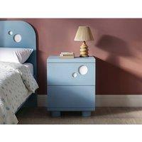 Flair Livana Bedside Table Blue