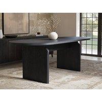 Solace+Co Varm Extendable Dining Table in Black
