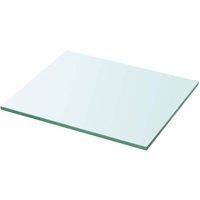 Berkfield Home Shelves 2 pcs Panel Glass Clear 30x20 cm