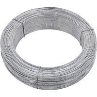 Berkfield Home Fence Binding Wire 250 m 1.4 mm Steel in Silver