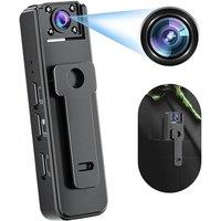 Havendro Body Camera 1080P Pocket Portable Police Recorder Night Vision in Black
