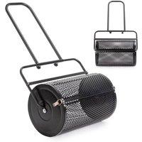 Nordara 24" Compost Spreader Detachable U-Handle in Black