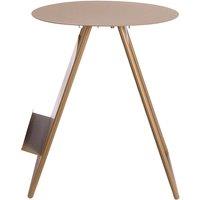 PRESENT TIME Leitmotiv Iron Side Table Esencia - Mocha Brown
