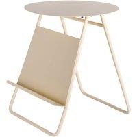 PRESENT TIME Leitmotiv Iron Side Table Esencia - Off-White in White