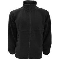 Ultimate Clothing Collection Men's UCC Full Zip Polar Fleece Jacket in Black | Size: Large