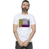 Disney Princess Men's Ill Make It Fit T-Shirt in White | Size: 2XL