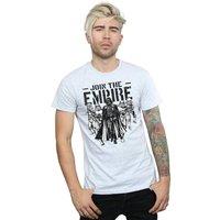 Star Wars Men's Support The Troops T-Shirt in Grey | Size: Medium