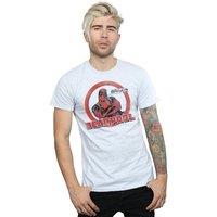 Marvel Men's Deadpool Seriously Speech Bubble T-Shirt in Grey | Size: Medium