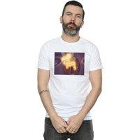 Disney Men's Tinker Bell Lock Squeeze T-Shirt in White | Size: 2XL