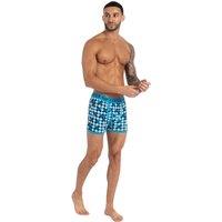 Kandor Men's Jeckers Assorted Designs Boxer Shorts (Pack of 7) in Blue | Size: Large