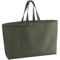 Westford Mill Men's Canvas Oversized Tote Bag in Dark Olive