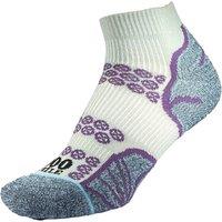 1000 Mile Women's Lite Double Layer Anklet Socks - 1 Pack Repreve Socks in Purple | Size: 6-8