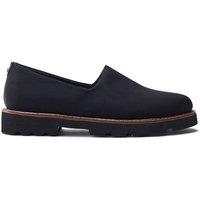 Moda In Pelle Women's 'Ekina' Textile Loafers in Black | Size: 4