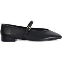 Dune London Women's 'Hearthrob' Leather Ballet Pumps in Black | Size: 6