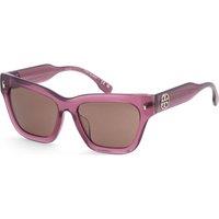 Tory Burch Women's TY7208U-317973-54 Fashion Cat Eye Sunglasses in Brown