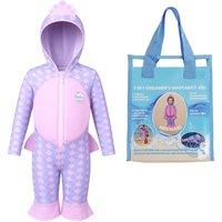 OneSea Mermaid Outfit - 3-in-1 Children's Buoyancy Aid in Pink | Size: 0-12 m