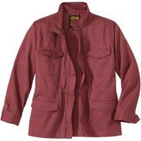 Atlas for Men Men's Safari Jacket in Burgundy | Size: Medium