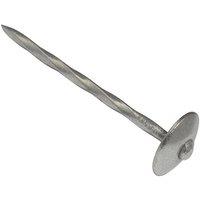 Forgefix Spring Head Nail Galvanised 65Mm Bag Weight 500G in Silver